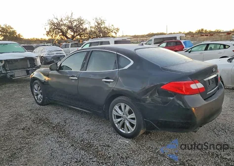 2013 Infiniti M37 z USA, uszkodzony, nr VIN JN1BY1APXDM513678